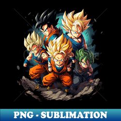 dragon ballz - modern sublimation png file - unleash your creativity