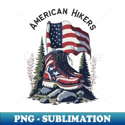 american hikers hiker boots - creative sublimation png download - stunning sublimation graphics