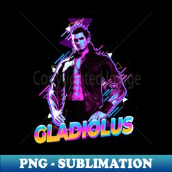 gladiolus amicitia ff15 graphic dress - high-quality png sublimation download - unleash your creativity