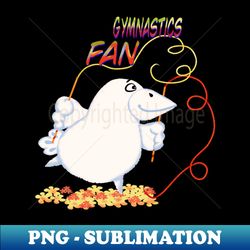 gymnastics fan - png sublimation digital download - unlock vibrant sublimation designs