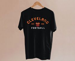 vintage cleveland football est 1946 black shirt , cleveland football team unisex shirt , american football sports tshirt
