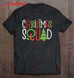 Christmas Squad Funny Xmas Tree Family Matching Pajamas Boys Shirt, Cotton Christmas Shirts Mens  Wear Love, Share Beaut