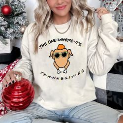 vintage the one where its thanksgiving shirt, thanksgiving shirt