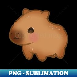 cute happy capybara standing - elegant sublimation png download - capture imagination with every detail