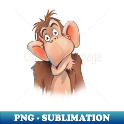 monkey face - creative sublimation png download - stunning sublimation graphics