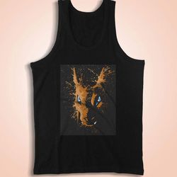 charizard pokemon gaming splatter distressed effect men&8217s tank top