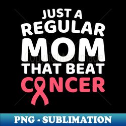 pink ribbon breast cancer funny mom halloween party gift - premium sublimation digital download - fashionable and fearless