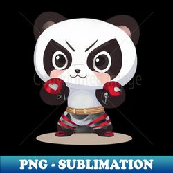 panda boxer - png transparent sublimation file - bold & eye-catching