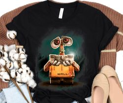 disney pixar walle plant shoe night graphic tshirt, magic kingdom tee, disneyland epcot family trip vacation gift unisex