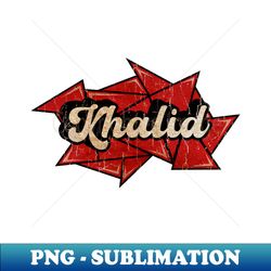 khalid - red diamond - high-quality png sublimation download - spice up your sublimation projects