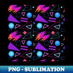 geometrical space pattern cosmic pop art universe - aesthetic sublimation digital file - unleash your inner rebellion