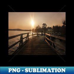 sunset landscape photography - retro png sublimation digital download - fashionable and fearless