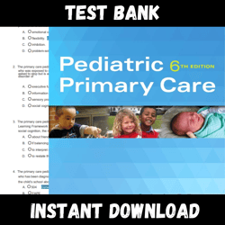 all chapters pediatric primary care, 6th edition by dawn lee test bank