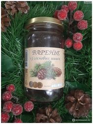 pine cone jam, jar, 480 g