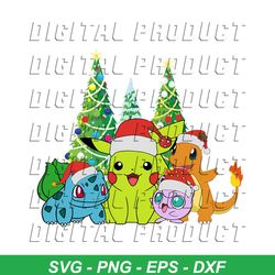 christmas pokemon anime lovers png download file