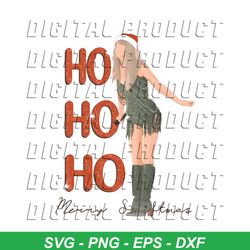 cute ho ho ho merry christmas png sublimation digital