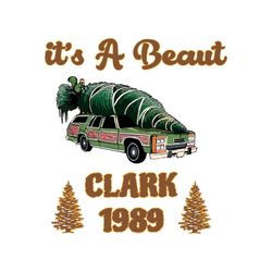 vintage its a beaut clark 1989 svg graphic design file