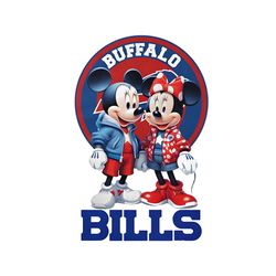 buffalo bills mickey and minnie mouse png download