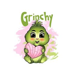 cute grinchy pan dulce mexican christmas png download