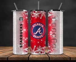 atlanta braves png,christmas mlb tumbler png , mlb christmas tumbler wrap 46