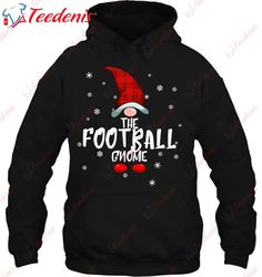 football gnome family christmas pajama football gnome shirt, christmas shirts for family  wear love, share beauty