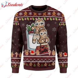 Cute Cookies For Santa Ugly Christmas Sweater, Cheap Ugly Christmas Sweater  Wear Love, Share Beauty
