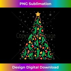 funny basketball xmas tree lights santa basketball christmas - classic sublimation png file - striking & memorable impressions