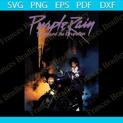 prince and the revolution purple rain png sublimation