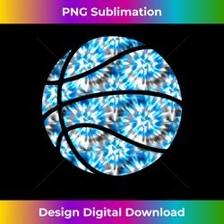 basketball tie dye - rainbow trippy hippie gift - futuristic png sublimation file - striking & memorable impressions