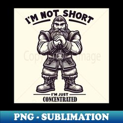dwarf concentrated awesome - sublimation-ready png file - transform your sublimation creations