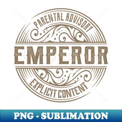 emperor vintage ornament - aesthetic sublimation digital file - unlock vibrant sublimation designs