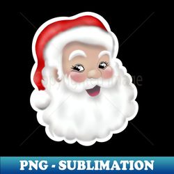 father christmas - png transparent digital download file for sublimation - create with confidence