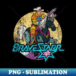 bravestarr retro style 80s - png sublimation digital download - create with confidence