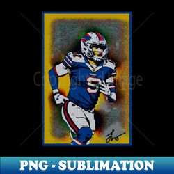 buffalo bills - png transparent sublimation design - vibrant and eye-catching typography