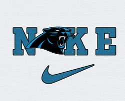 nike carolina panthers embroidery effect, nike svg, football team svg, nfl logo, nfl,nfl design 54