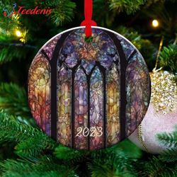 faux stained glass ornament gift for loved ones 1  wear love, share beauty