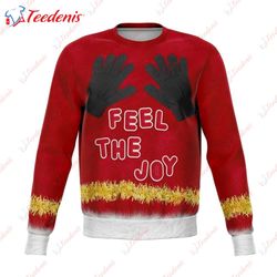 feel the joy ugly christmas sweater, ugly christmas sweaters womens sale  wear love, share beauty