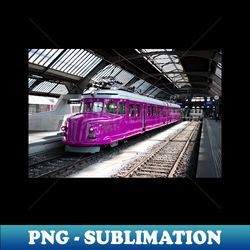 locomotive  swiss artwork photography - professional sublimation digital download - fashionable and fearless