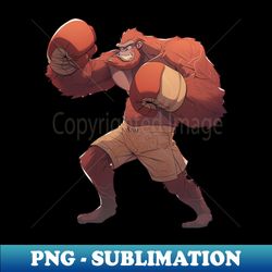 orangutan boxer - png transparent sublimation design - bring your designs to life