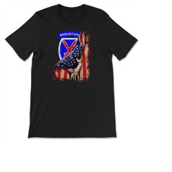 10th 10th mountain division us flag tear patriotic light infantryflag pull t-shirt, sweatshirt & hoodie