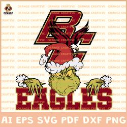 ncaa boston college eagles svg designs, ncaa boston college logo svg, grinch file, svg files for cricut silhouette