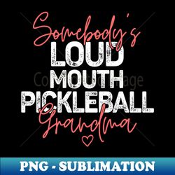 funny pickleball grandma pregnancy announcement - png transparent sublimation design - perfect for sublimation art