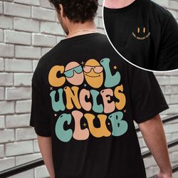 cool uncles club tshirt, new uncle shirt, cool uncle tshirt, uncle shirts, uncle gift, baby announcement shirt, promoted