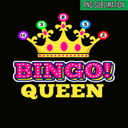 bingo queen player png, bingo balls png, crown queen png