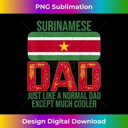 vintage surinamese dad suriname flag for father's day - classic sublimation png file - access the spectrum of sublimation artistry