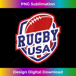 rugby usa support the team football usa flag - edgy sublimation digital file - lively and captivating visuals