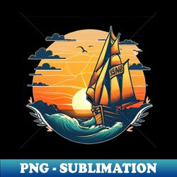 ssair boat - high-quality png sublimation download - stunning sublimation graphics