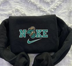 nike x coastal carolina chanticleers embroidered sweatshirt, nike embroidered sweater, nike hoodie, unisex shirt