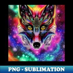 galaxy wolf - aesthetic sublimation digital file - spice up your sublimation projects