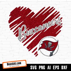 buccaneers heart svg, tampa bay buccaneers png, tampa bay buccaneers svg for cricut, tampa bay buccaneers logo svg-nfl s